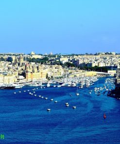 Malta iš jūros pusės.